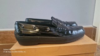 Mocasines Tod's Mujer Negros Charol
