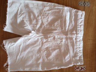 Pantalón corto blanco Talla S