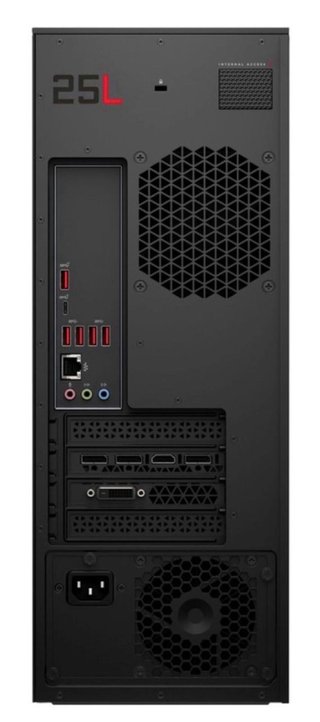HP Omen Gaming PC con pantalla y teclado