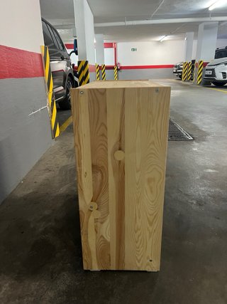 Cómoda de madera 3 cajones