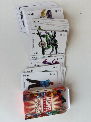 Spider-Man Marvel Comics Playing Cards