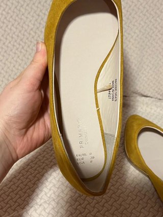 Ballerine Primark Gialle Tg. 39