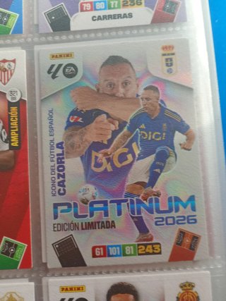 9 cromos fútbol Panini