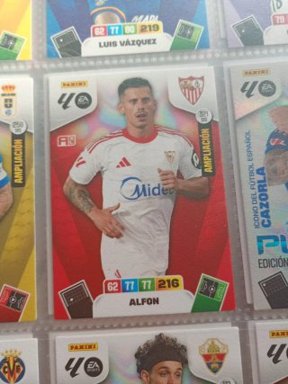 9 cromos fútbol Panini