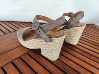Sandalias de cuña n°38