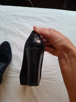Zapatos de tacón Calvin Klein negros
