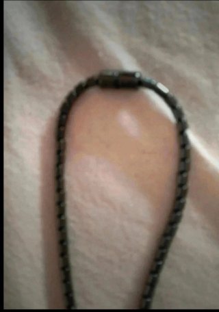 Collar Corazón Gris