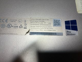 Portátil Lenovo Yoga 900-13ISK
