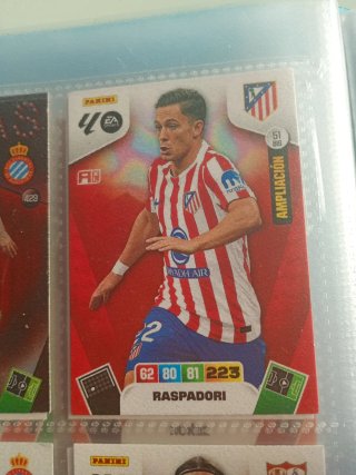 9 cartas fútbol Panini Adrenalyn XL