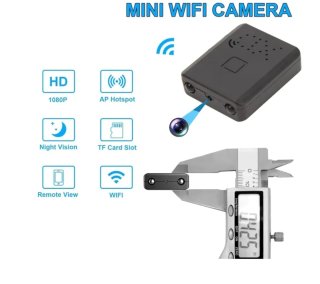 Mini Cámara WiFi 1080P Visión Nocturna