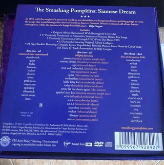 The Smashing Pumpkins - Siamese Dreams Box CD 2011
