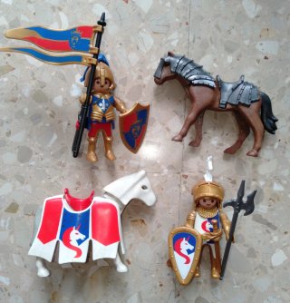 Playmobil Caballero Medieval con Caballo