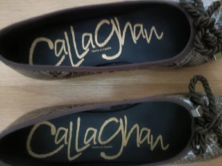 Bailarinas Callaghan T 38 Marrón a estrenar