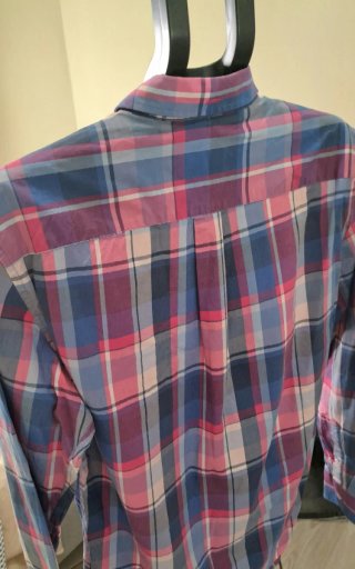 Camisa McGregor cuadros azul y rosa