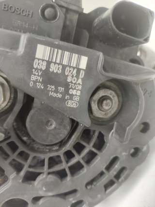 Alternador VW Transporter T5 1.9 TDI de 2008