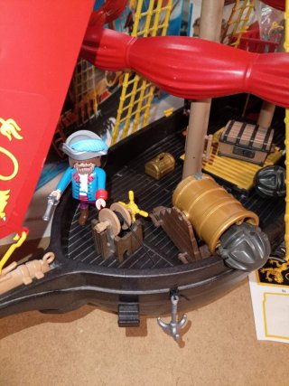 Playmobil Barco Pirata Barbanegra
