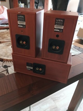 Altavoces Infinity madera noble d Alemania traídos