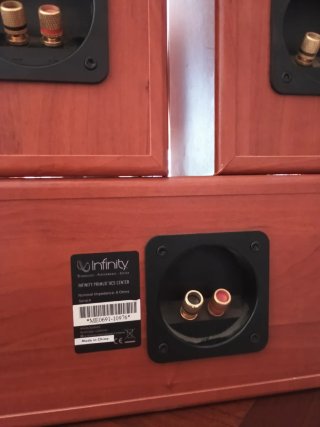 Altavoces Infinity madera noble d Alemania traídos