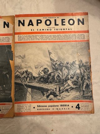Libro Vida Heroica Napoleón