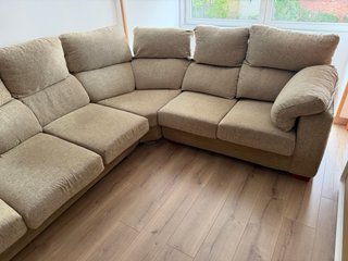 Sofá modular 6 plazas beige