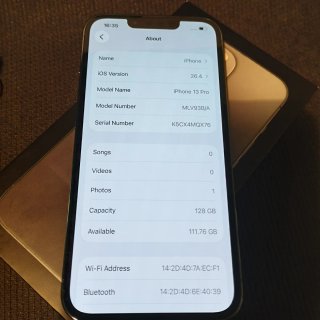 iPhone 13 Pro 128GB 95% Batteria