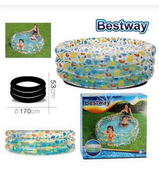 Piscina Hinchable Infantil Frutas