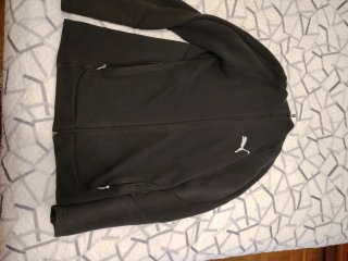 Chaqueta Puma Negra Cremallera