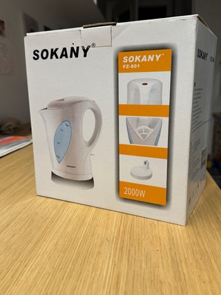 Tetera Eléctrica SOKANY FZ-801 2000W