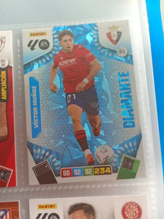 6 Cartas Fútbol Panini
