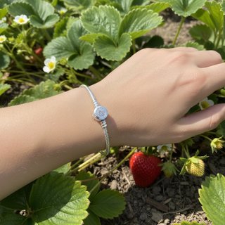 Pulsera Cadena Serpiente Cierre Brillante