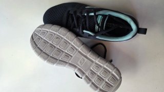 Zapatillas Skechers Azul Marino y Turquesa