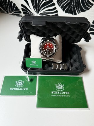 Reloj Steeldive Deepsea SD1964 Zafiro NH35 45 MM