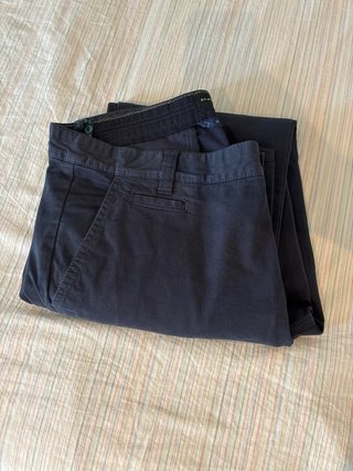 Pantalón chino Scalpers azul marino T44