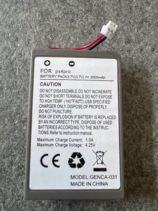Batería PS4 Pro 3.7V 2000mAh