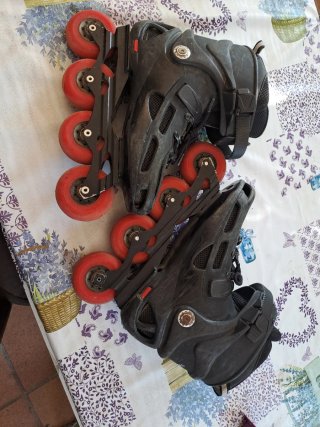 Patines en línea Rollerblade negros