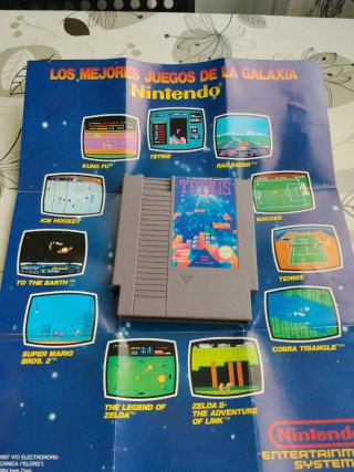 Tetris Nintendo NES - Versión Española