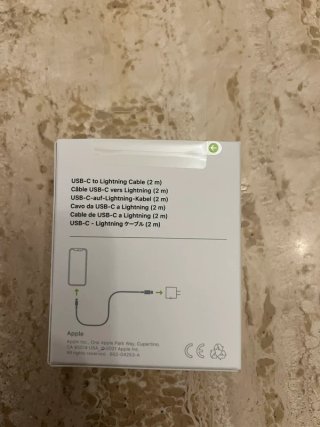 Cable Apple Original (2m) - Nuevo, caja sin abrir