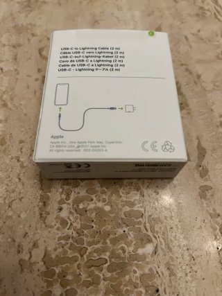 Cable Apple Original (2m) - Nuevo, caja sin abrir