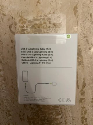 Cable Apple Original (2m) - Nuevo, caja sin abrir