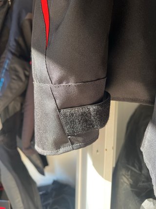 Chaqueta Moto Bela Talla M Negra Roja