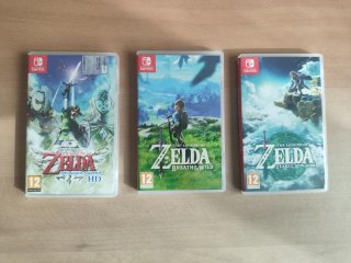 Pack 3 Juegos Zelda Nintendo Switch