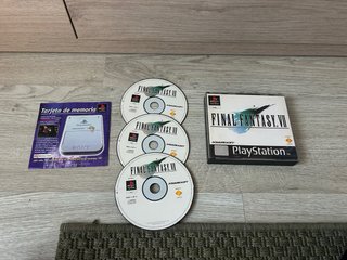 Final Fantasy VII PS1 PAL España 🇪🇸