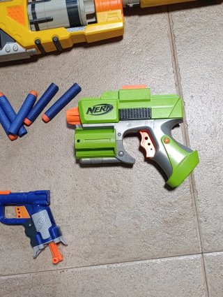 Conjunto Pistolas Nerf + Darts