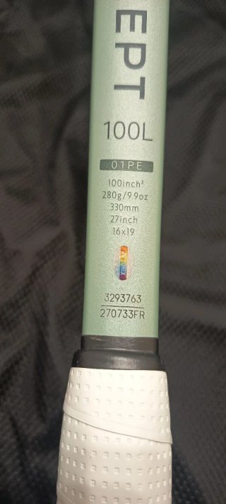 Raqueta de tenis Yonex Percept 100L