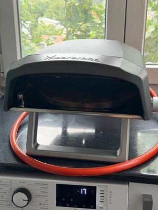 Horno Pizza Gas Master Pro con Función Giratoria
