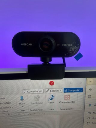 Webcam Full HD 1080p Plug & Play