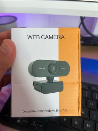 Webcam Full HD 1080p Plug & Play