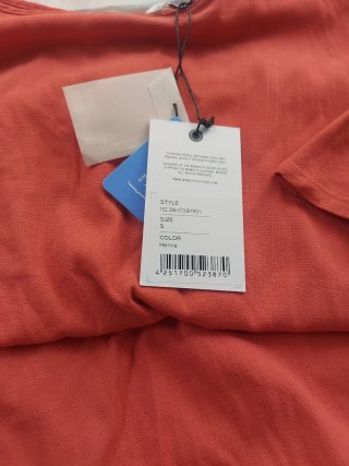 Vestido de verano naranja talla M
