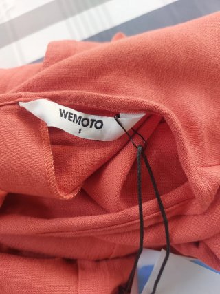 Vestido de verano naranja talla M
