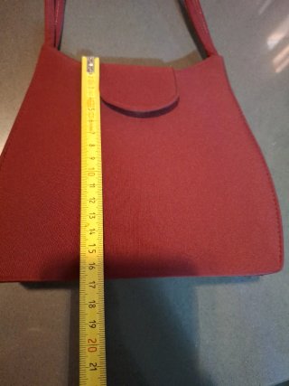 Bolso de fiesta rojo